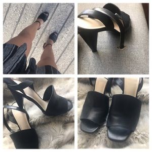 Nine West open toe heels